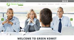 Desktop Screenshot of greenkomet.com